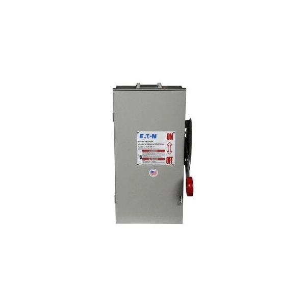 Eaton Safety Switch, Fusible, Single Phase, NEMA 3R, Steel DH261NRK - main